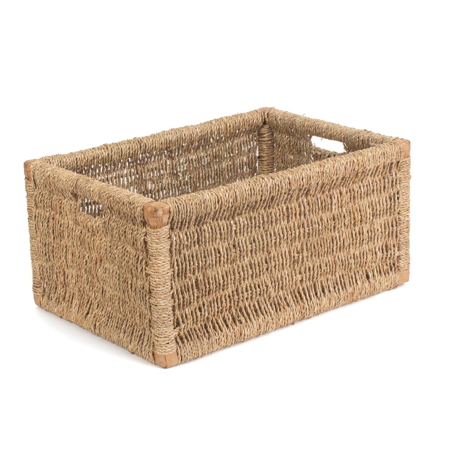 Seagrass Storage Basket | Set-of-3 | Brown