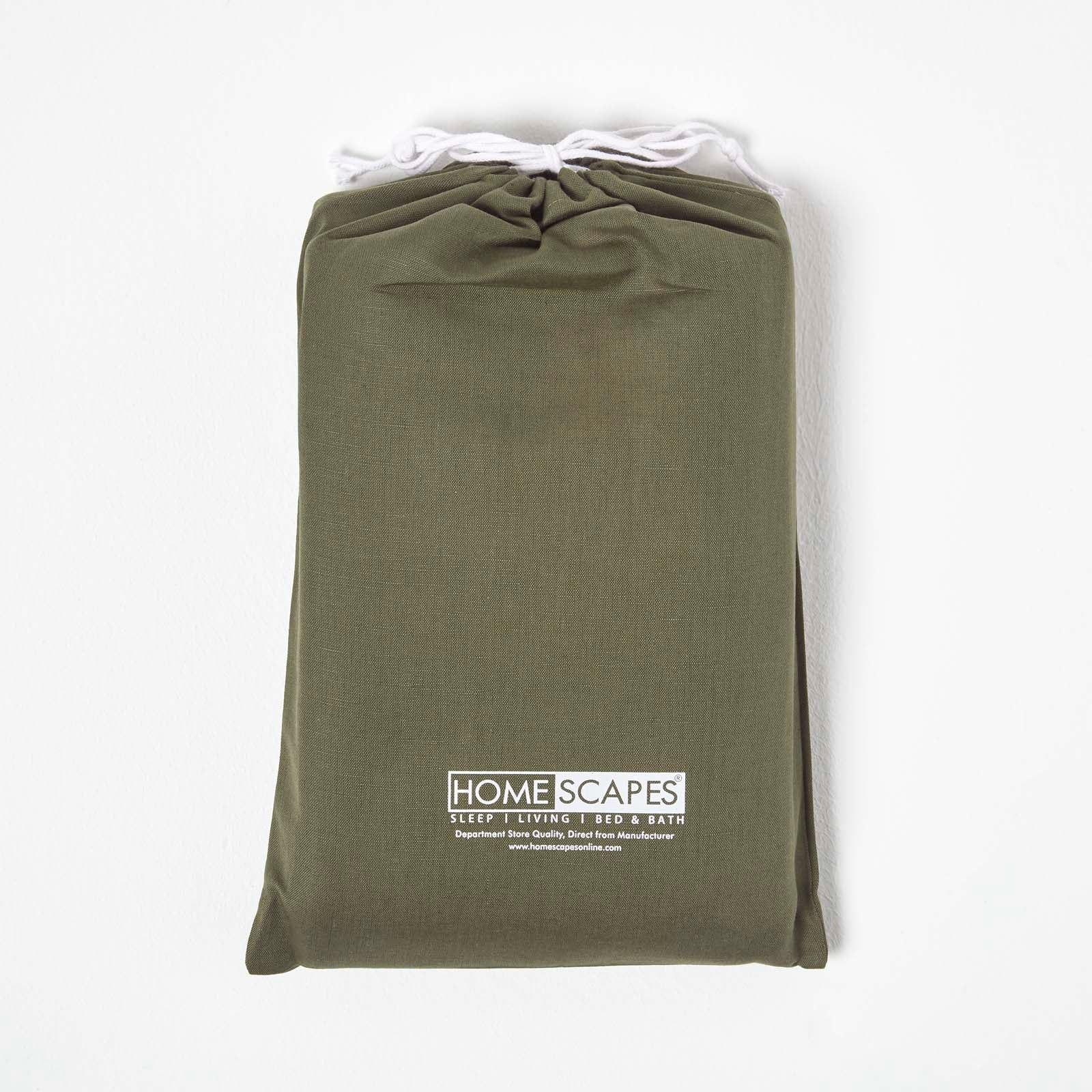 Linen Cot Bed Fitted Sheets 70 X 140 Cm, Pack Of 2 | Cot Bed | Green