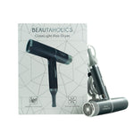 GlamLight Ultra-Lightweight Blue Light Hair Dryer - Charcoal | Charcoal