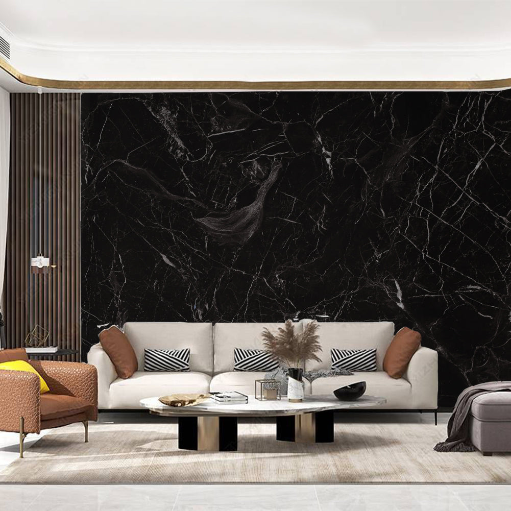 3m Black Marble Contact Wallpaper Self Adhesive