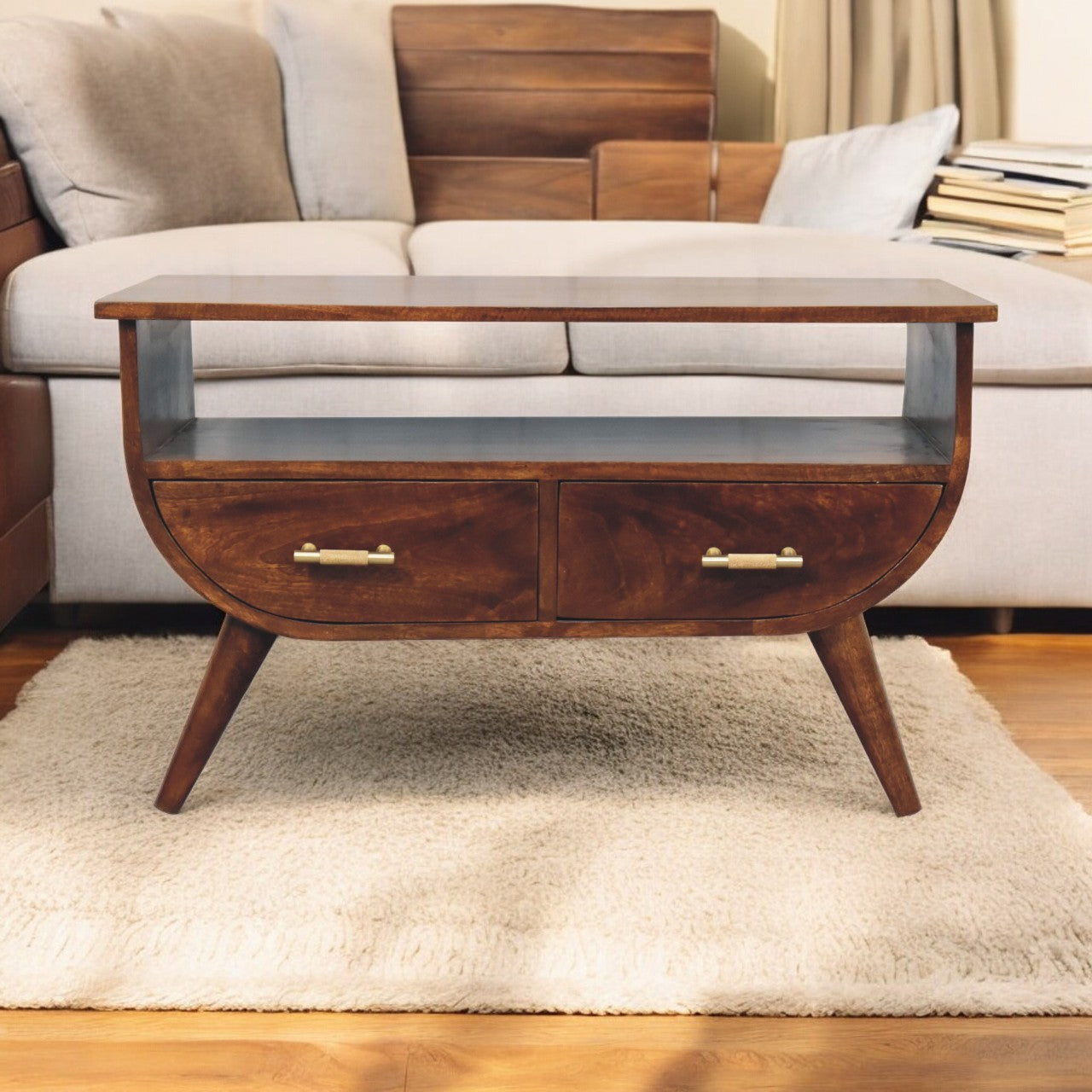 Solid Wood Agra Coffee Table