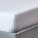 Organic Cotton Fitted Sheet 400 Tc | Small Double | White