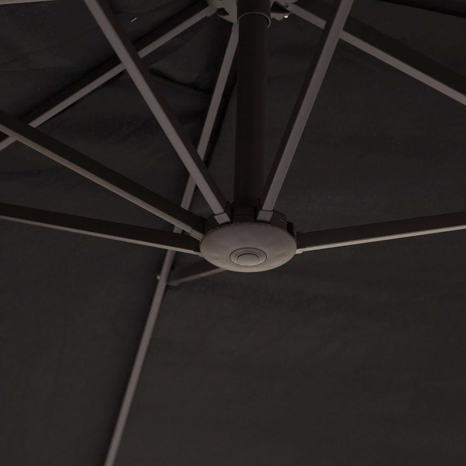 4.6m Double-sided Sun Umbrella W/ Base