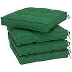 42 X 42cm Replacement Garden Seat Cushion Pad W/ Ties