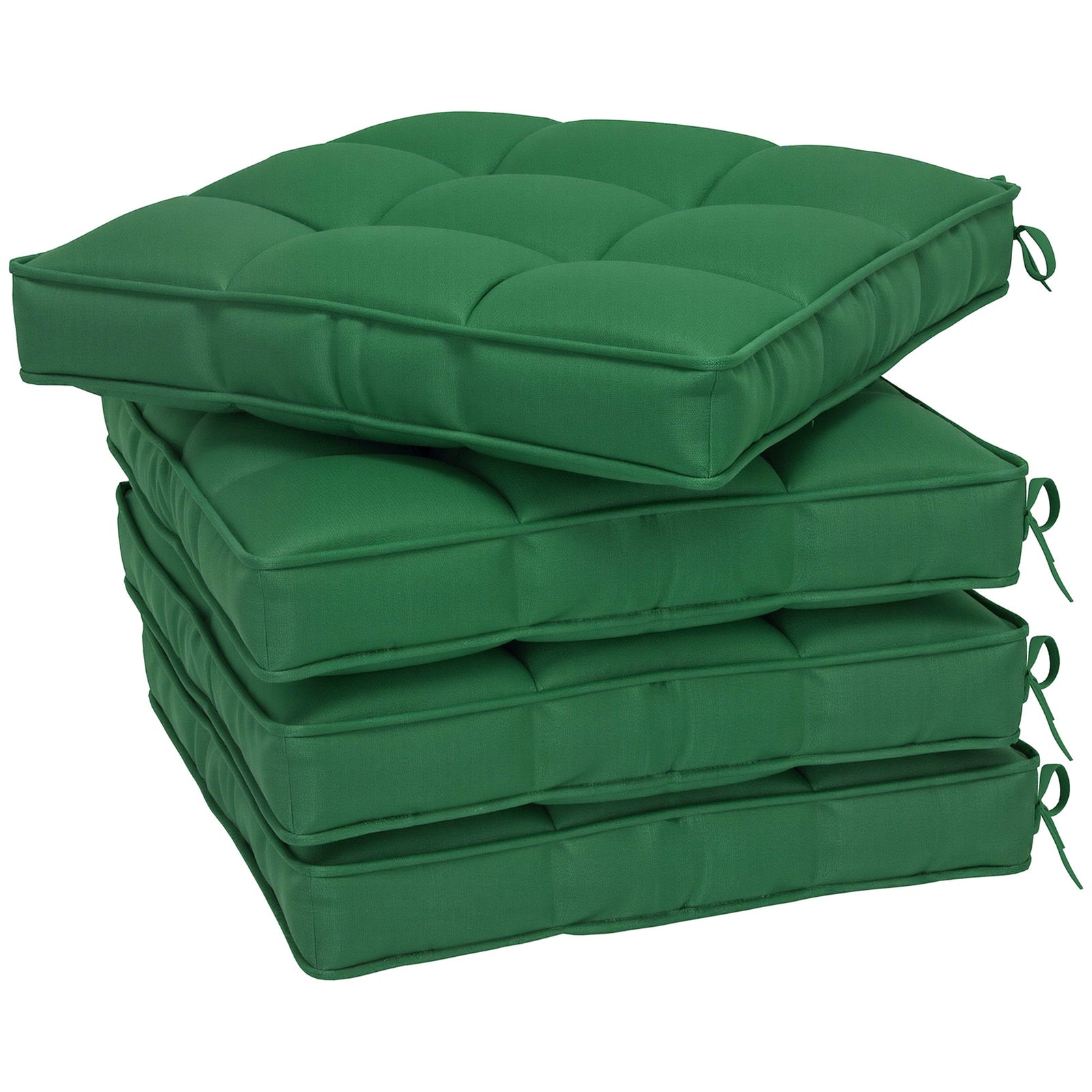 42 X 42cm Replacement Garden Seat Cushion Pad W/ Ties
