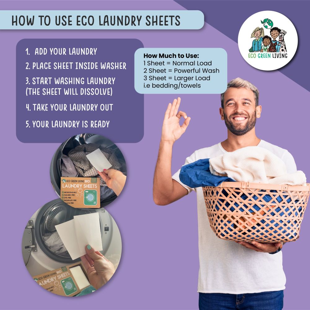 Laundry Detergent Sheets X 60 (lavender)