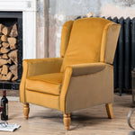 Barksdale Recliner Armchair | Yellow