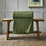 Snuggle Touch Microfibre Supersoft Fleece Throw | 140cm x 180cm | Olive