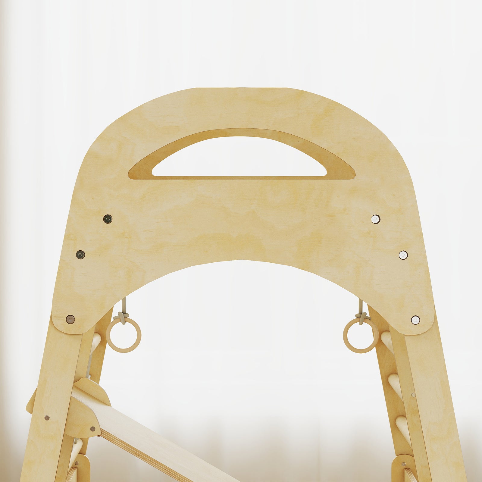 AIYAPLAY 6 In 1 Kids Climbing Frame With Slide, Monkey Bars, Ladder