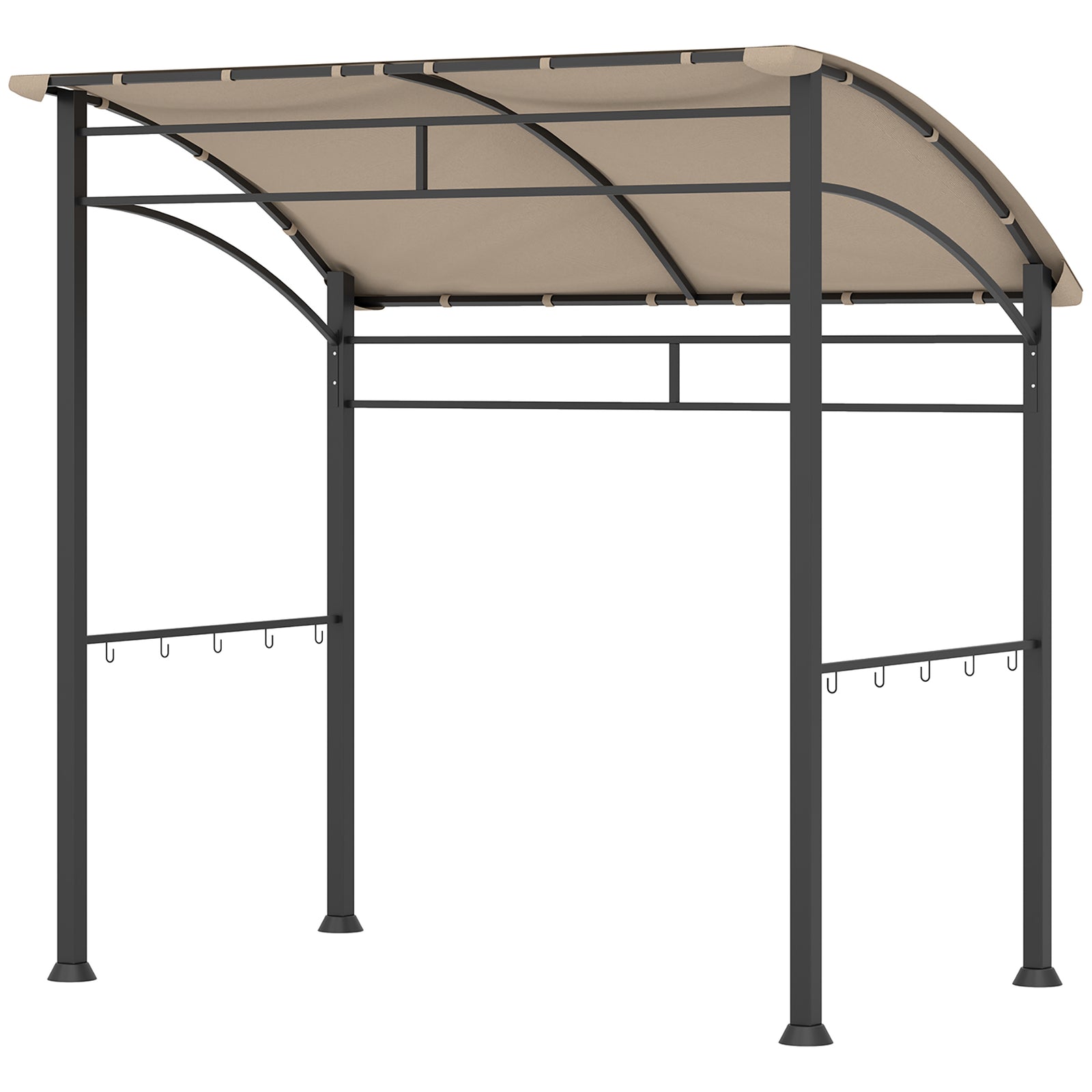 Outsunny 2.2 X 1.5 M Bbq Gazebo Tent Sun Shade With Canopy