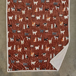Mixed Kittens Soft Burgundy Throw – Warm Flannel & Sherpa Fleece, 140x180cm | 140cm x 180cm | Burgundy