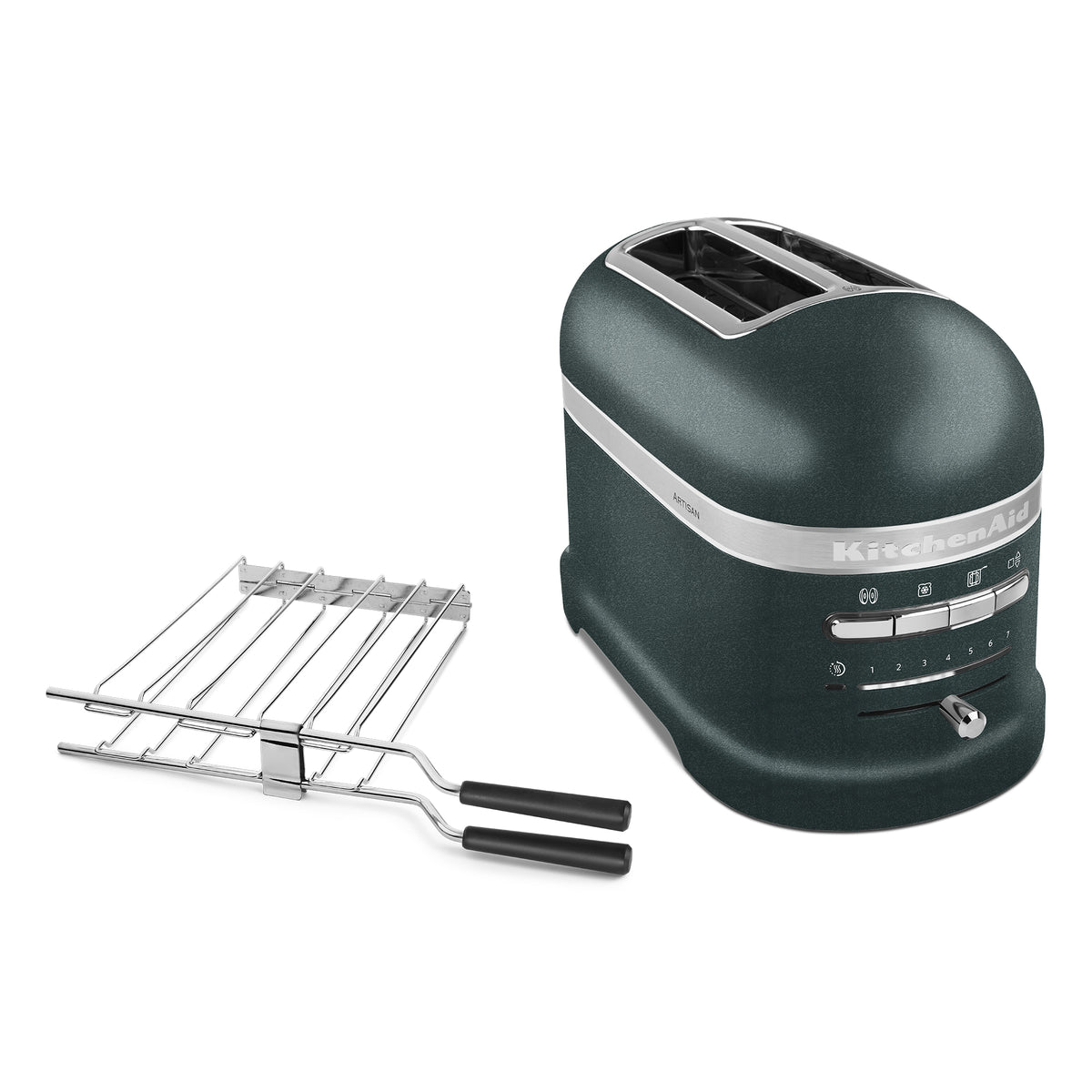 2 Slot Artisan Toaster | Dark Green
