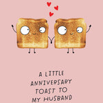 Husband Anniversary Card Official Product
