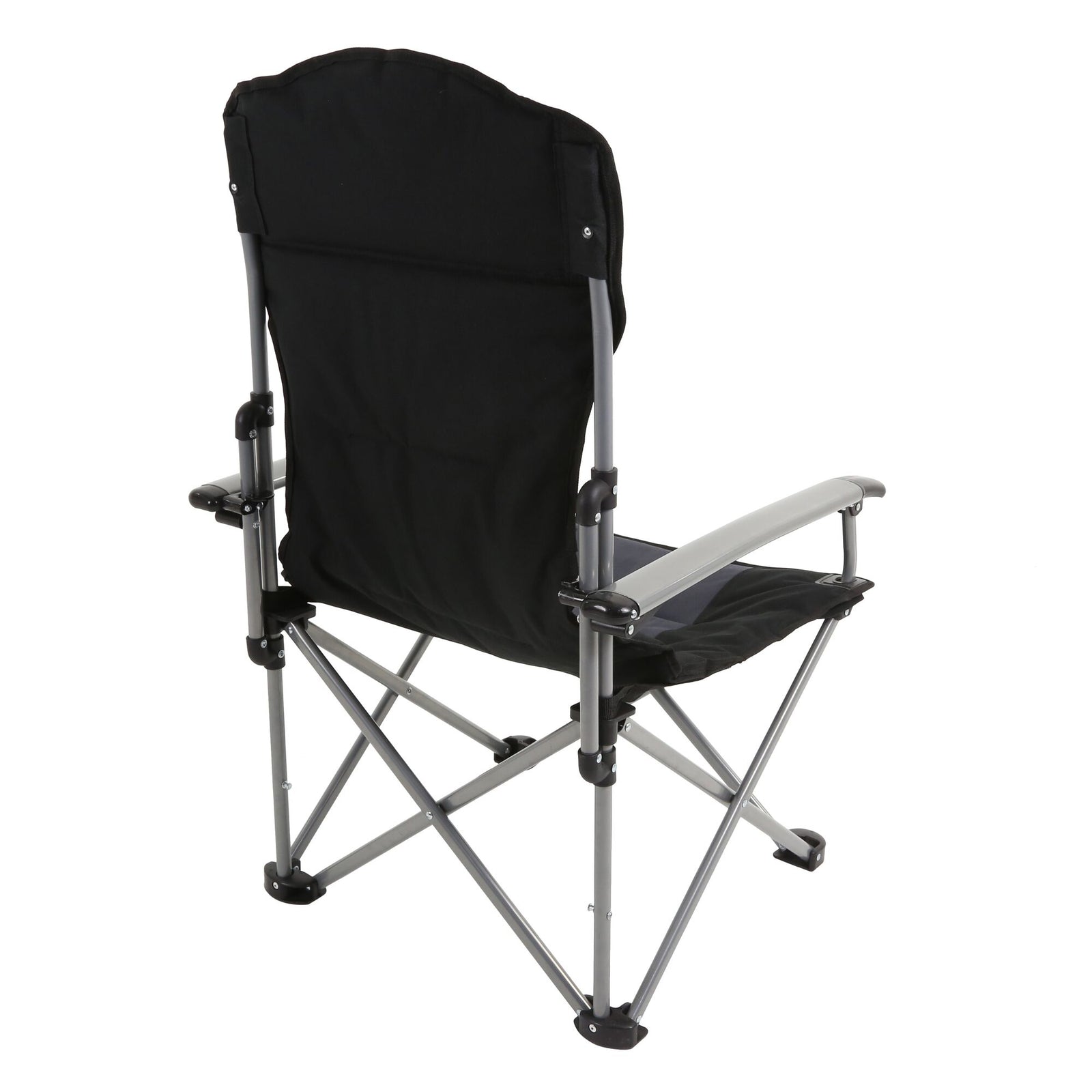 Forza Reinforced Foldable Chair | One Size | Black