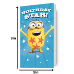 Minions 'birthday Star!' Birthday Card Official Product