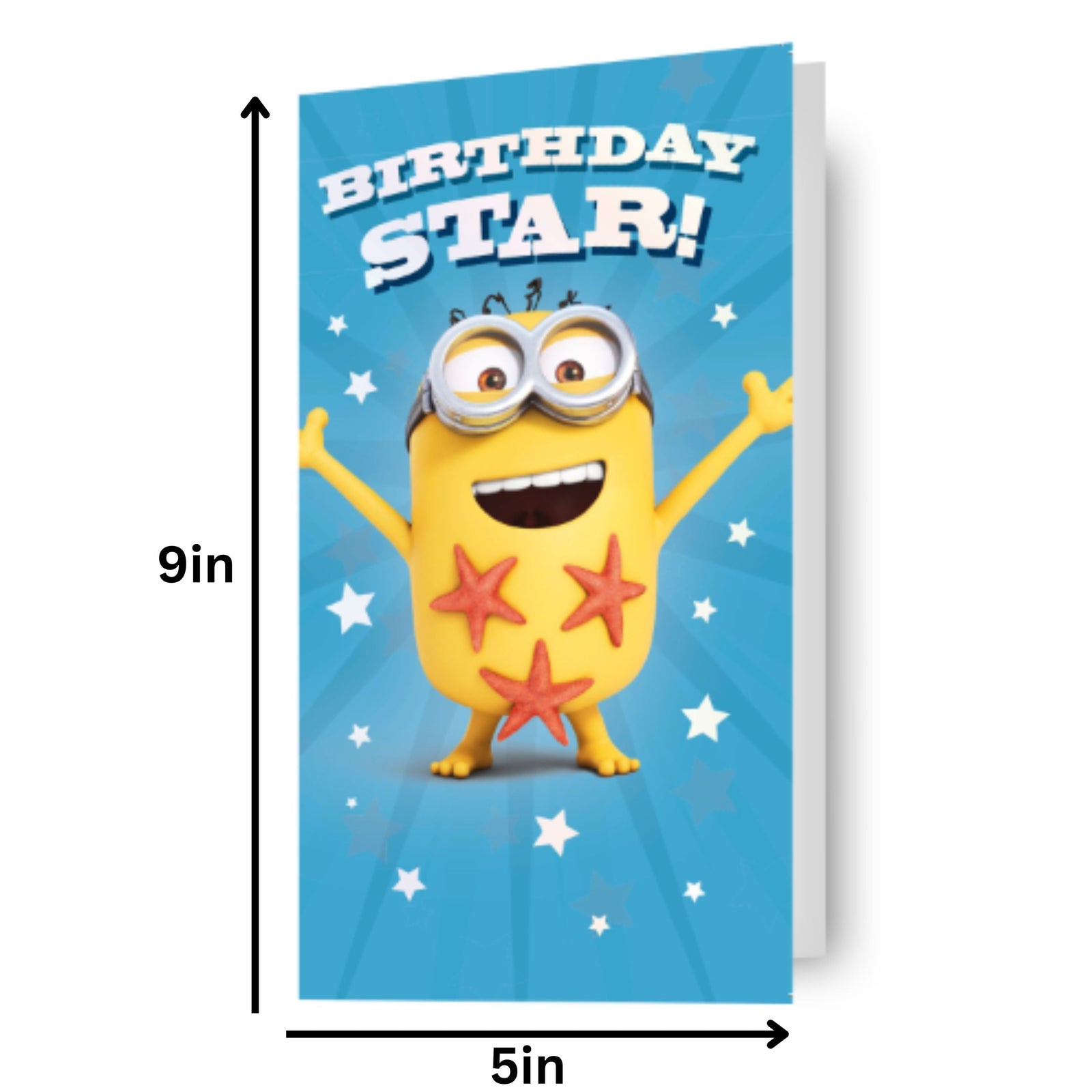 Minions 'birthday Star!' Birthday Card Official Product