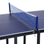 Foldable Mini Ping Pong Table With Net - 183cm | Blue