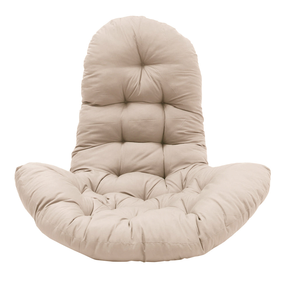 Hanging Egg Chair Thick Cushion Swing Chair Pad | Camel