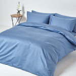 Egyptian Cotton Flat Sheet 1000 Thread Count | King | Airforce Blue