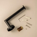 Toilet Roll Holder, Hidden Fixings, Start Collection | Matte Black