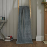 Cozy Touch Supersoft Plush Throw | 127cm x 152cm | Charcoal
