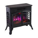 Freestanding Electric Fireplace Heater With Remote Control