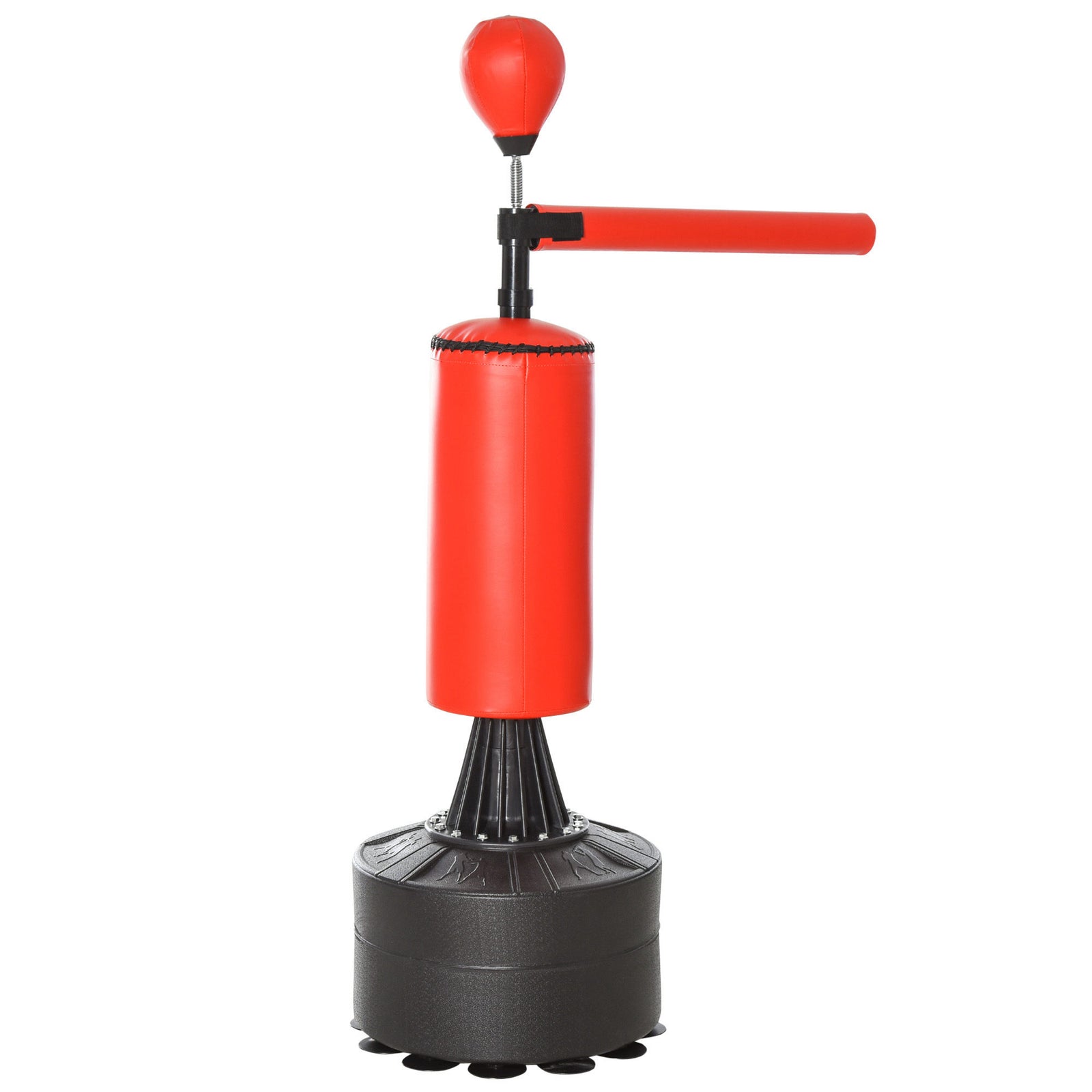 Boxing Punch Bag Stand With Rotating Flexible Arm | Black