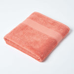 Turkish Cotton 500gsm Towel | Bath Sheet | Terracotta