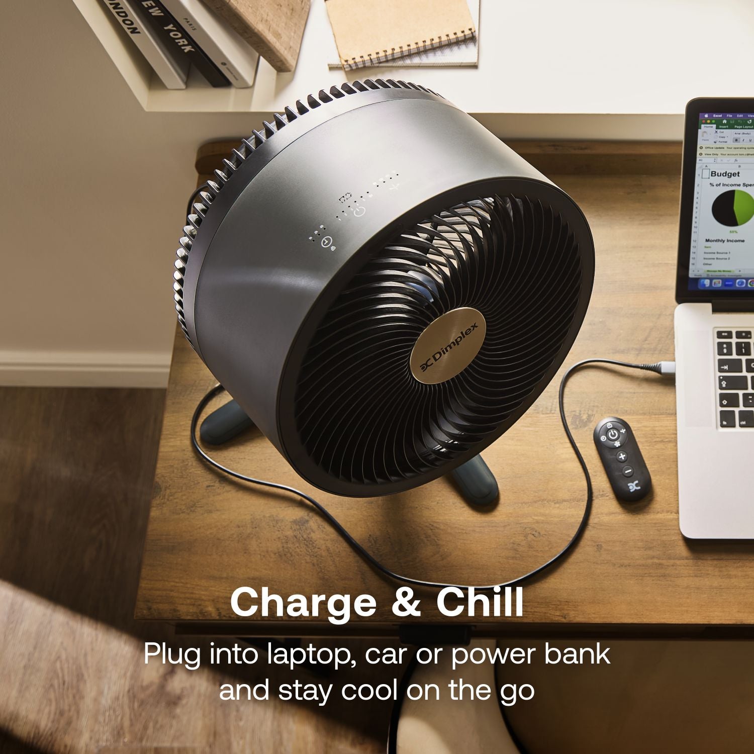 Duocool Cordless Smart 2-in-1 Fan