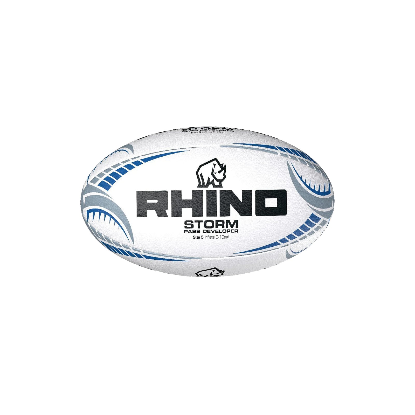 Storm Pass Developer Rugby Ball | 5 | White