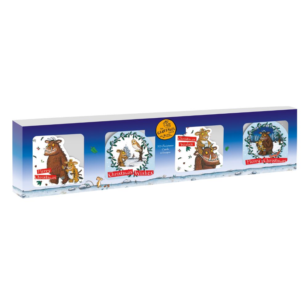 The Gruffalo Multipack Of 32 Christmas Cards Official Product