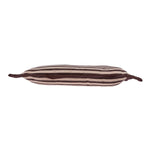 Striped Chair Seat Pad | 40cm x 40cm | Chocolate Brown