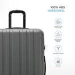 Medium 26" Hard Shell Check In Suitcase 8 Spinner Wheels Hold Luggage | Medium | Anthracite