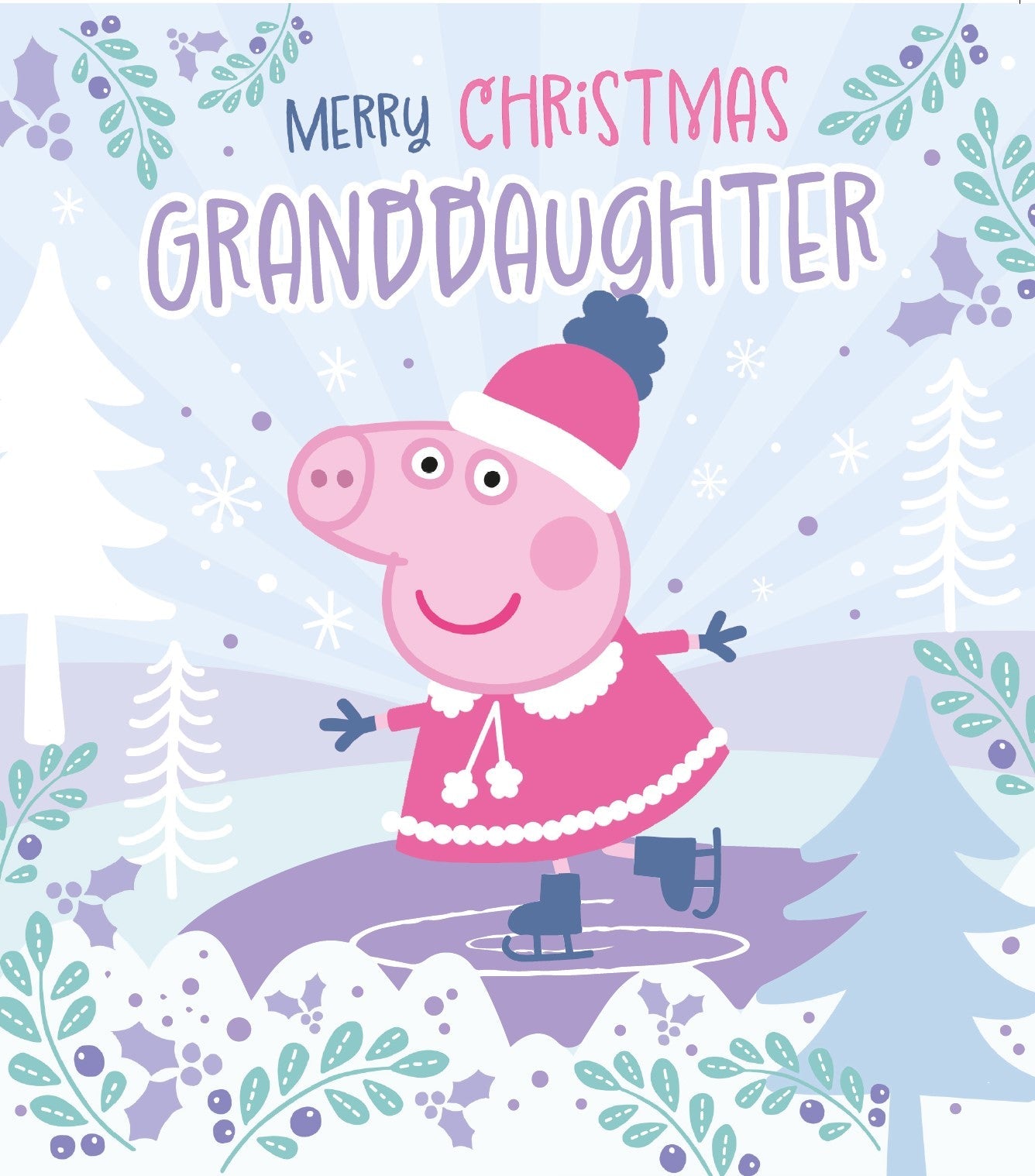 Granddaughter Christmas Card Official Product