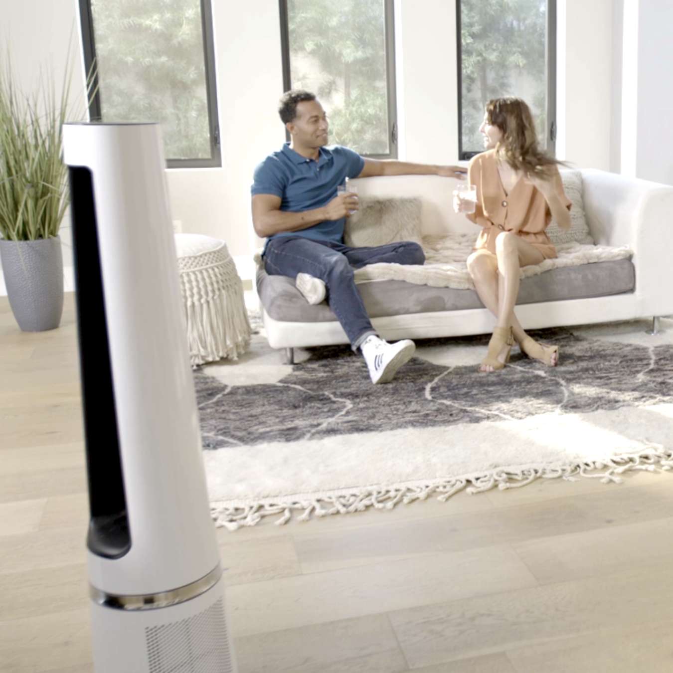 Cool + Purify Bladeless Fan With Free Msmarthome App