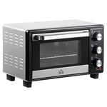 Mini Oven 16l Countertop Oven With Adjustable Temp Timer | One Size | Silver