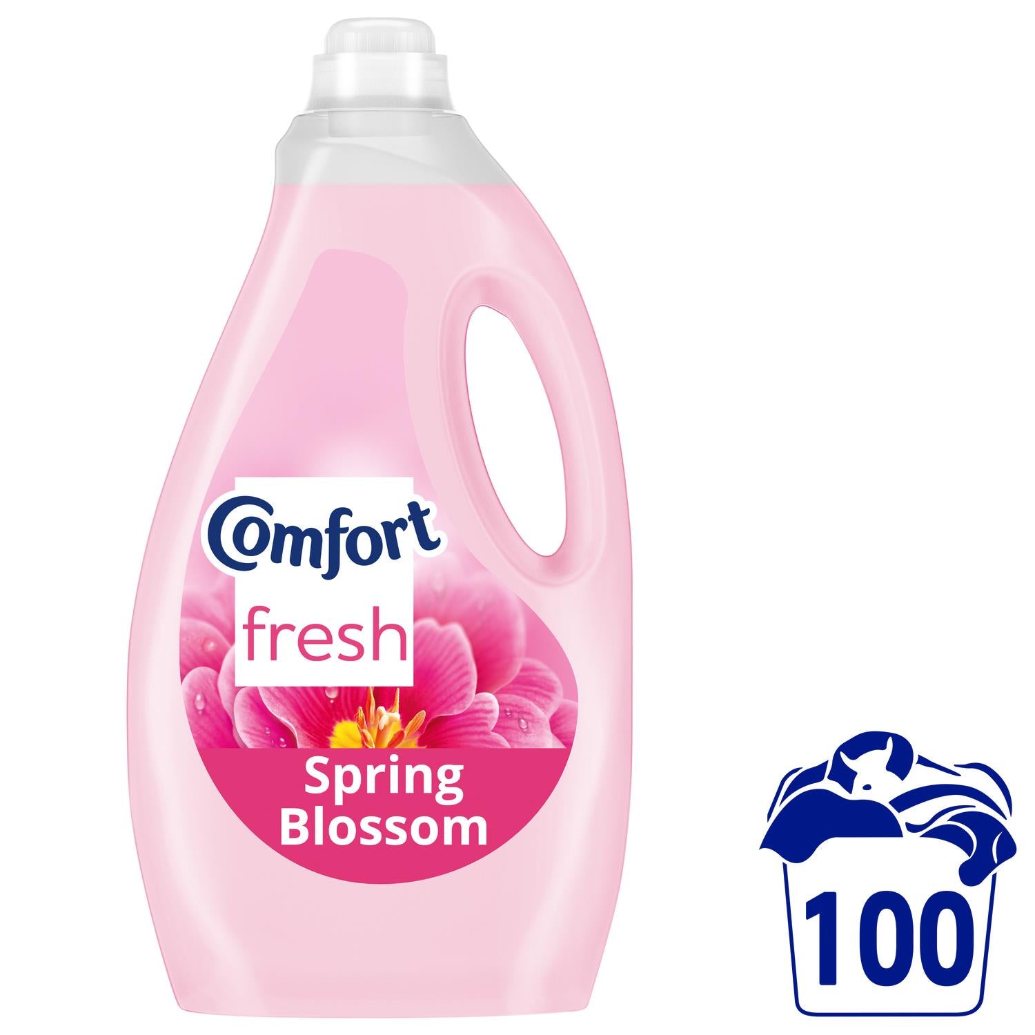 Fresh Spring Blossom Liquid Fabric Conditioner 100 Washes - 3l, 4 Pack