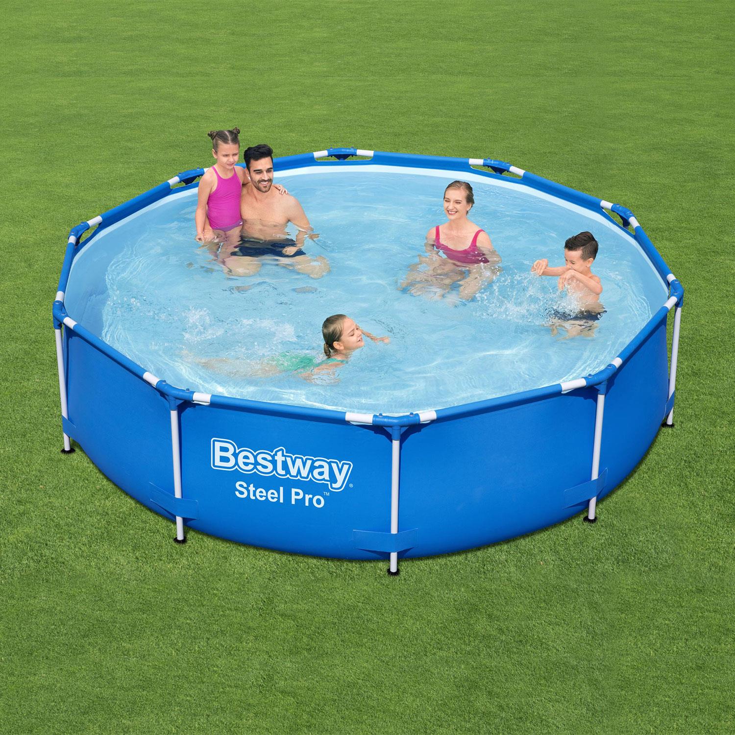 Bestway Steel Pro 10' X 30"/3.05m X 76cm Frame Swimming Pool