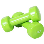 10kg Dumbbell Weights Set With Case For Home Gym | Multi Colour
