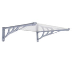 150cm W X 90cm D X 28cm H Door Window Awning Canopy Rain Cover
