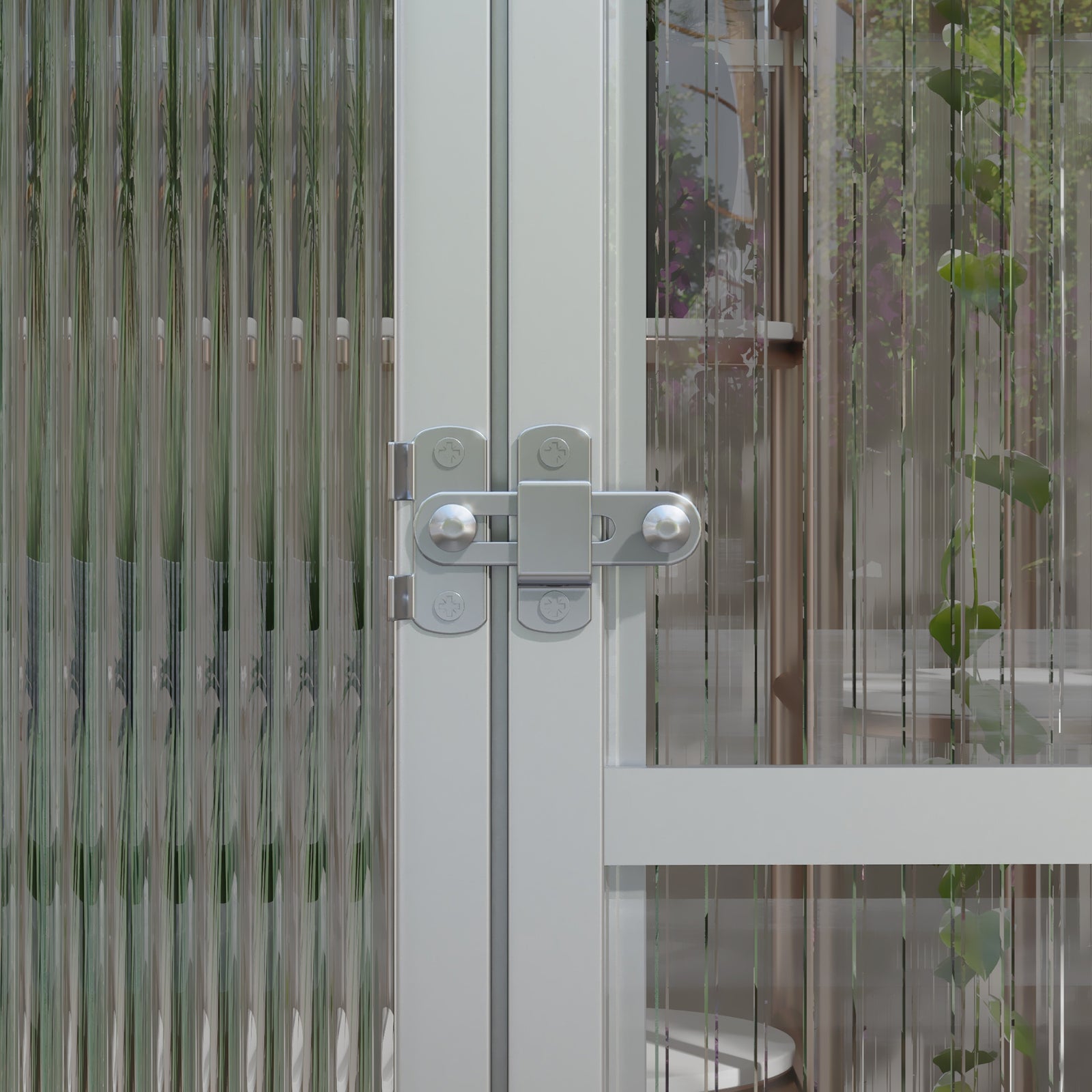 Aluminium Greenhouse With Door And Window