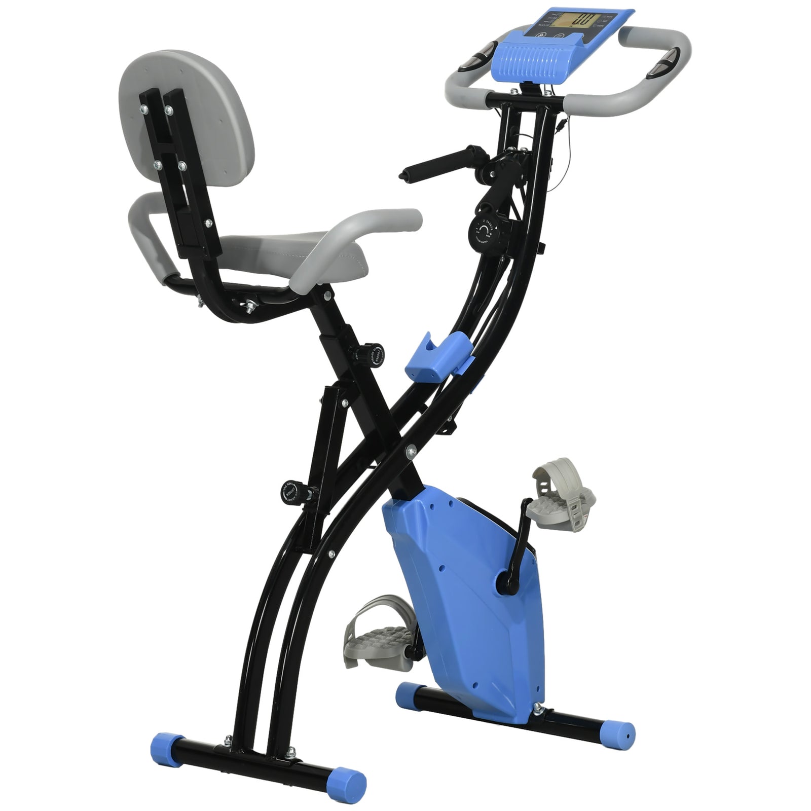 2in1 Exercise Bike With Arm Resistance And Pulse Sensor, Lcd