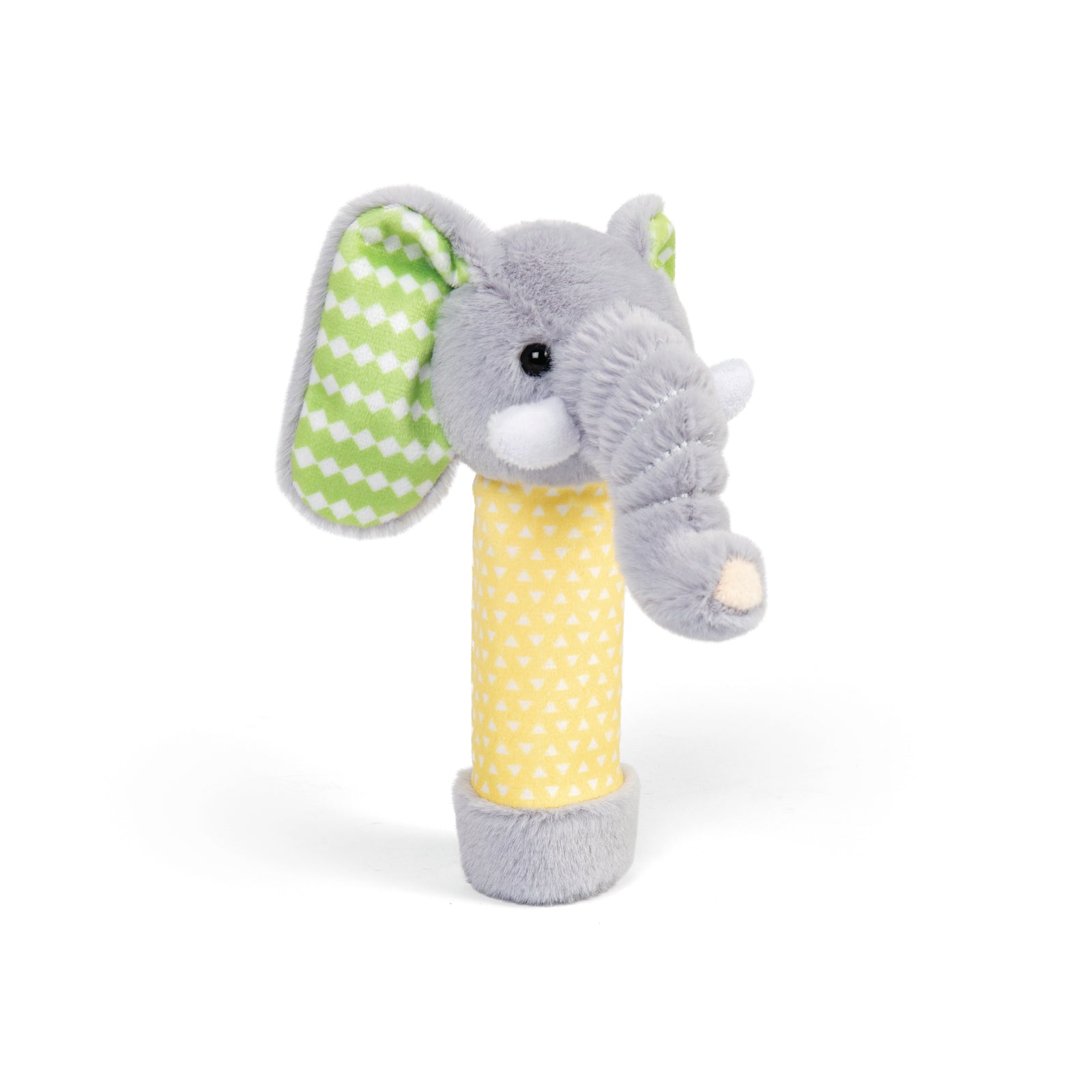 Elephant Plush Baby Rattle