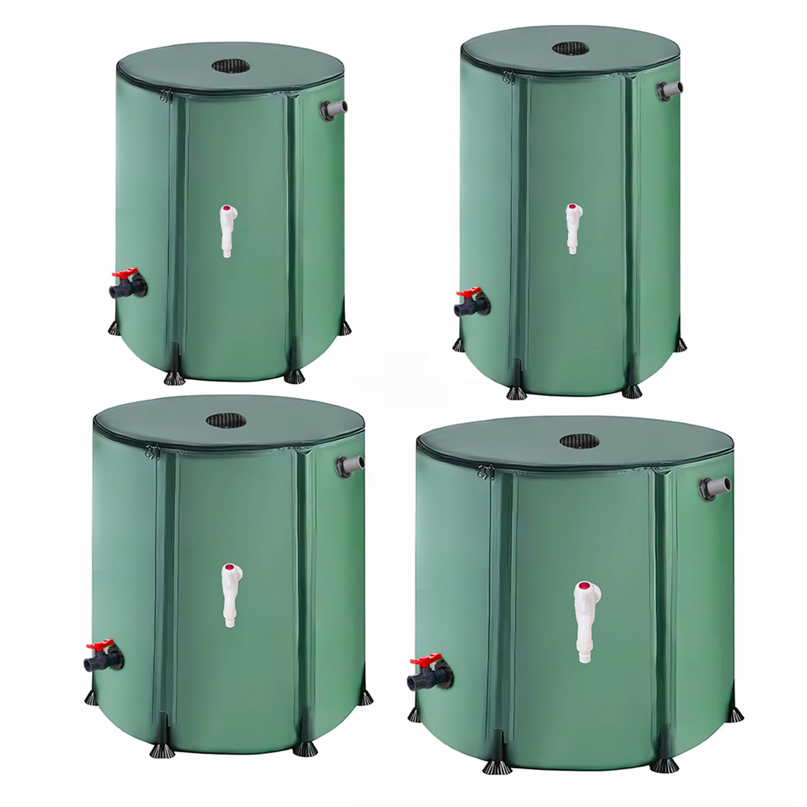 Collapsible Rain Barrel With Filter | Large