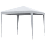 Garden Gazebo Marquee Party Tent Canopy Heavy Duty Outdoor | White