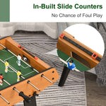 Folding Football Gaming Table For Family Fun | Yellow