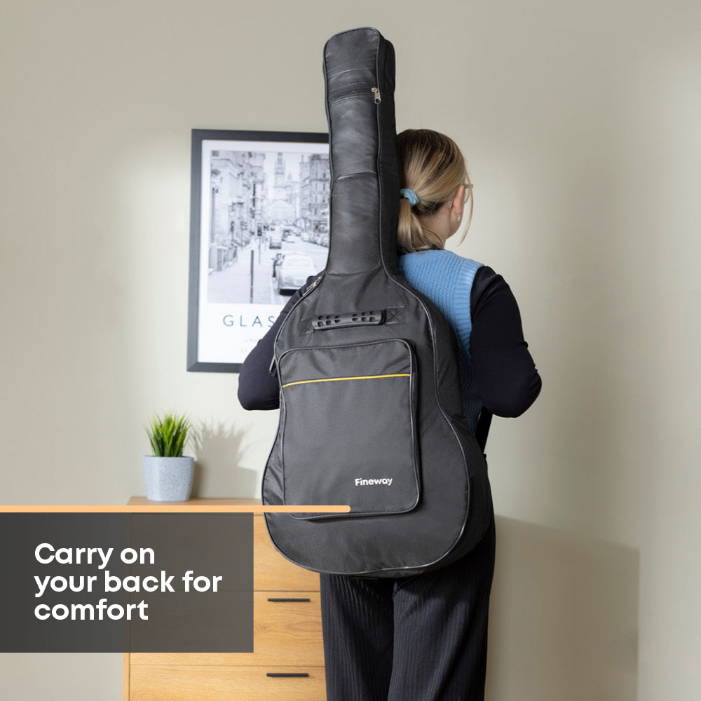 Acoustic Guitar Bag 42 Inch Padded Waterproof Case