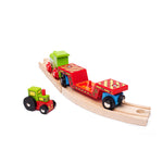 Tractor Low Loader for Wooden Train Set