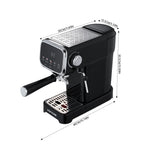 Breeins 20 Bar Touch Control Espresso Machine Coffee Maker With Steam Wand