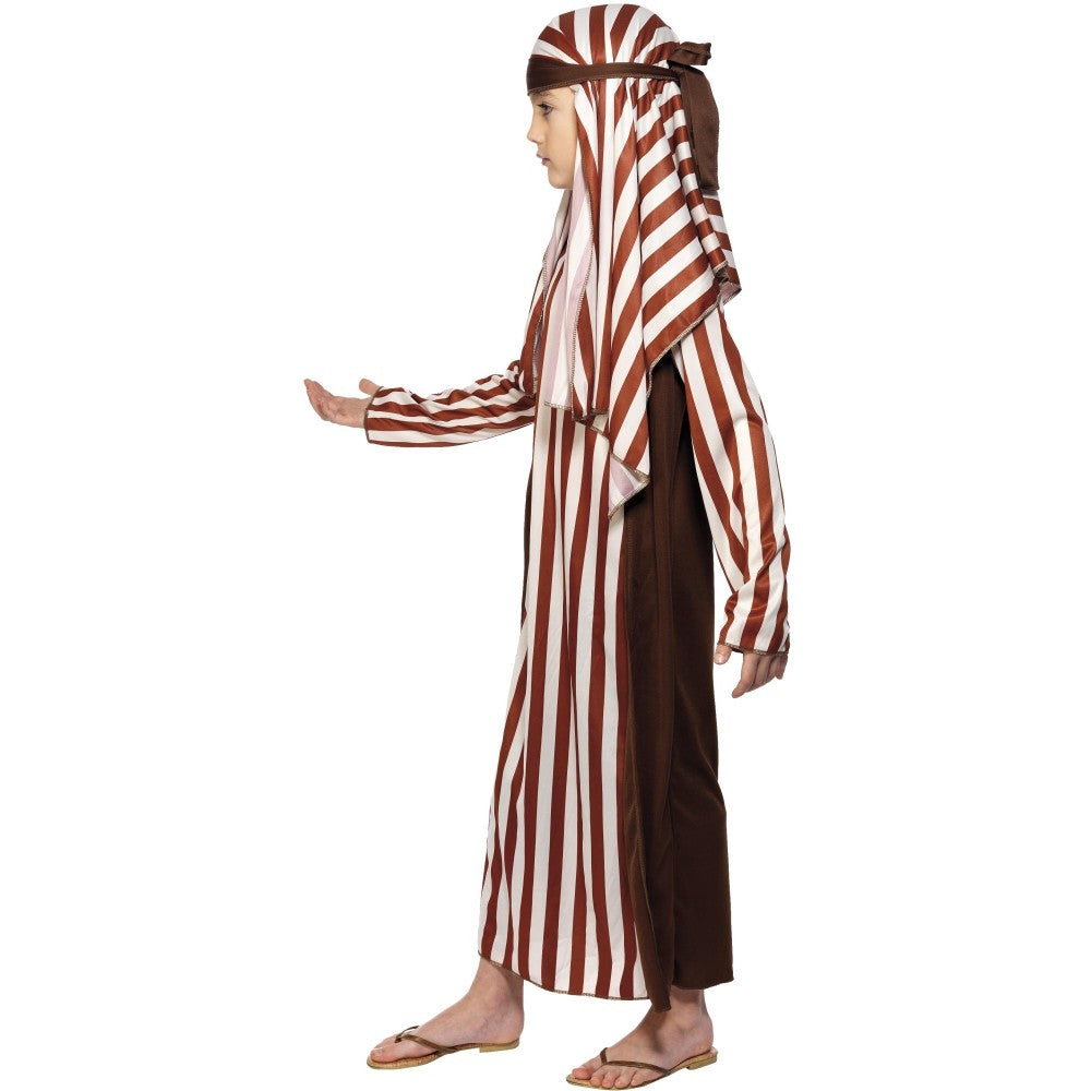 Shepherd Costume, Child | Age 10-12 | Brown & White